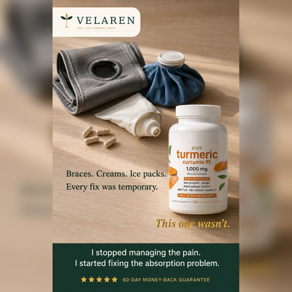 Velaren Turmeric Curcumin 1,000mg